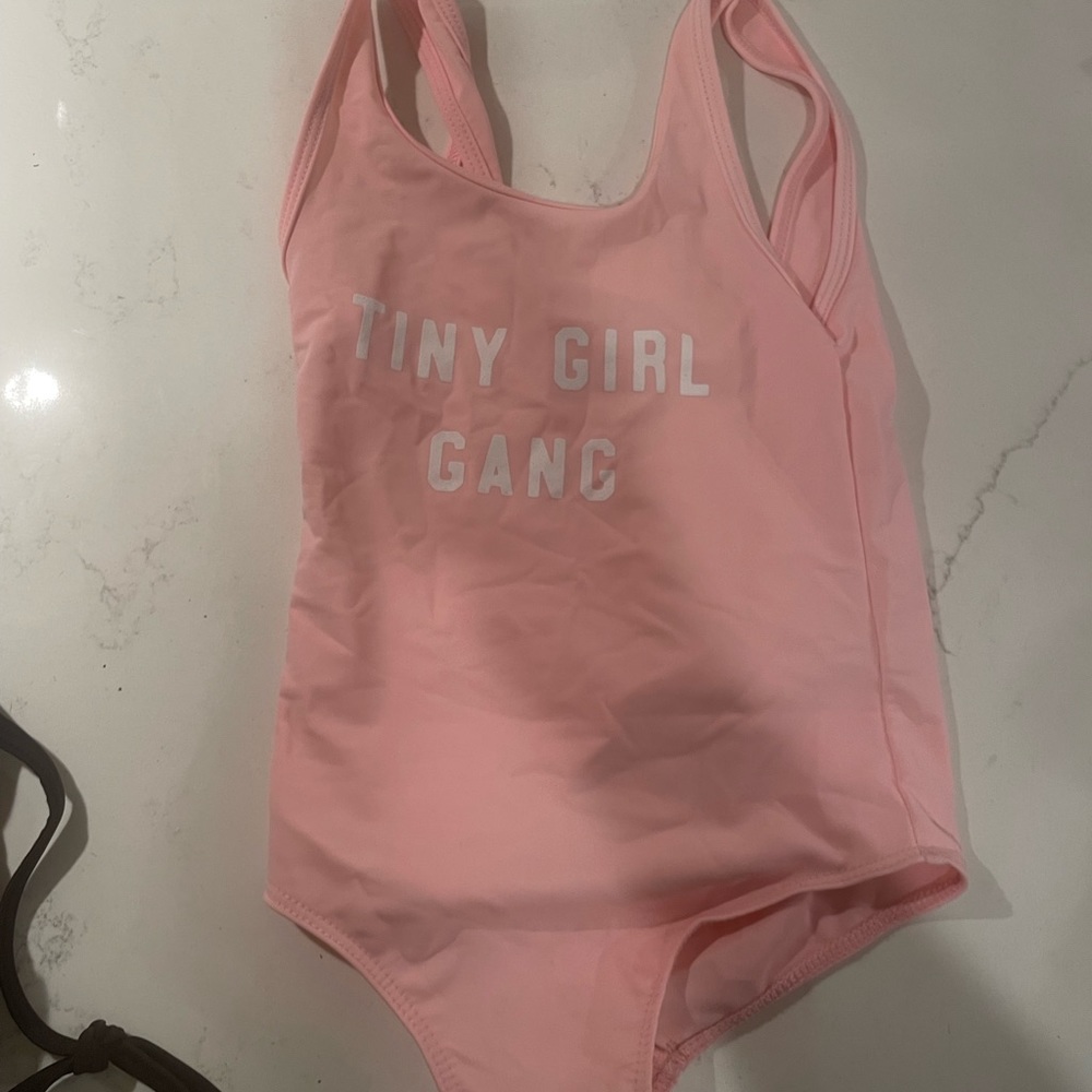 Jean and June tiny girl gang swim 4-5